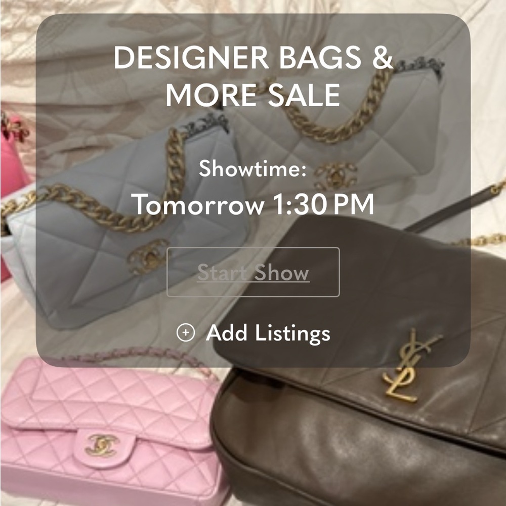 THIS IS MY FIRST LIVE SHOW!!! Chanel, Fendi, YSL, Gucci & more